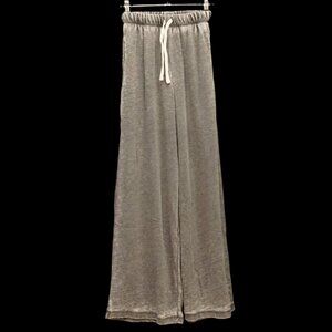 Ascot & Hart Gray Super Soft Distress Burn Out Lounge Pants Women’s XXS